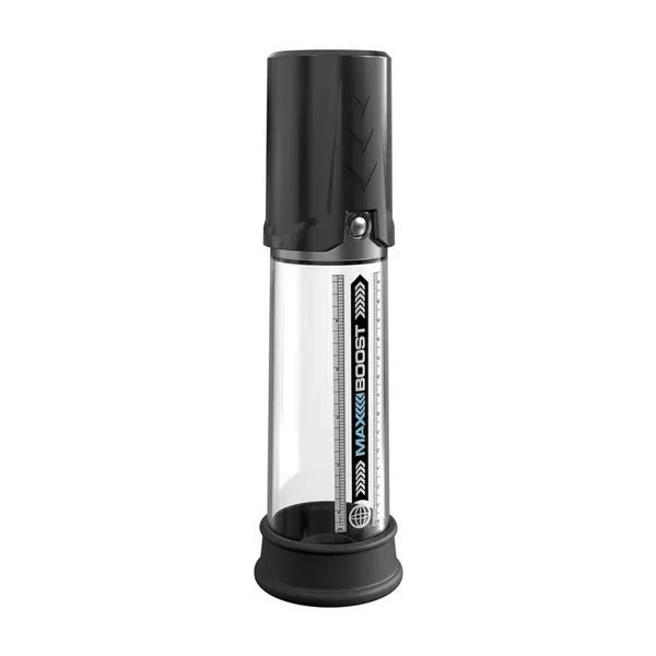 Pump Worx Max Boost Penis Pump – Black/Clear