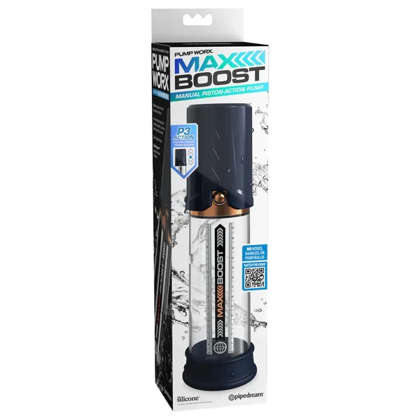 Pump Worx Max Boost with Manual Piston