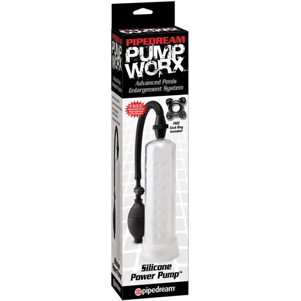 Pump Worx Silicone Power Pump – Clear