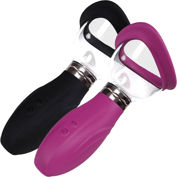 Pumped Delightful Automatic 5-Speed Silicone Vulva, Clitoris, Nipple & Breast Pump