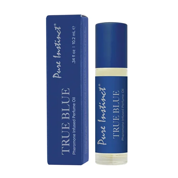Pure Instinct Pheromone Perfume Oil Roll On – 10.2 ml True Blue