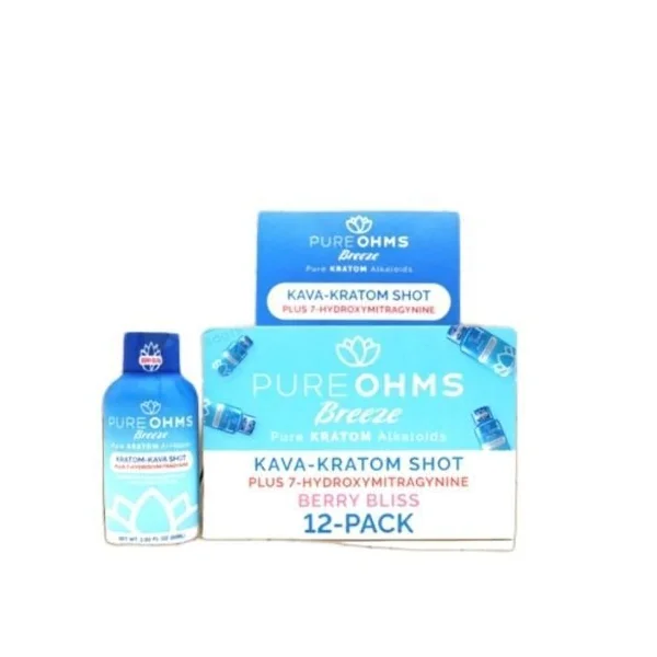 Pure Ohms 7-Hydroxymitragynine Kava Shot