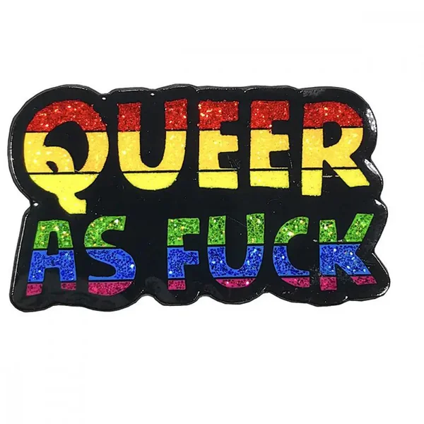 Queer as F*ck Enamel Pin