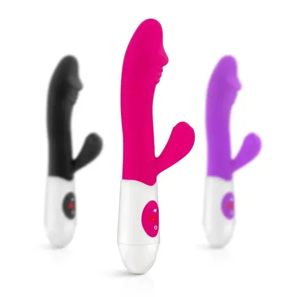 Rabbit vibrator with glans - Yoba Paris - Elya