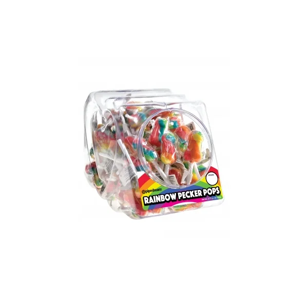 RAINBOW PECKER POPS 72PC BOWL