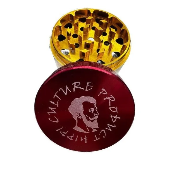 Rasta Twist Grinder 4pc Hippi Culture