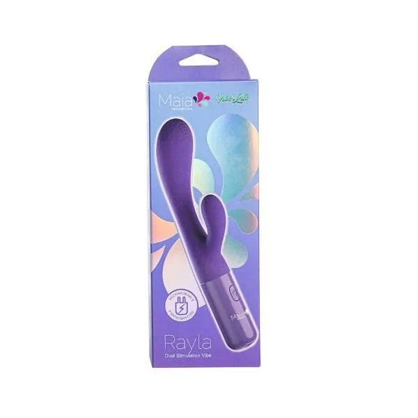 Rayla 10 Function Dual Vibrator Purple