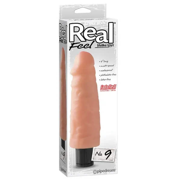 “Real Feel No. 9 Long 9″” Vibe Waterproof”