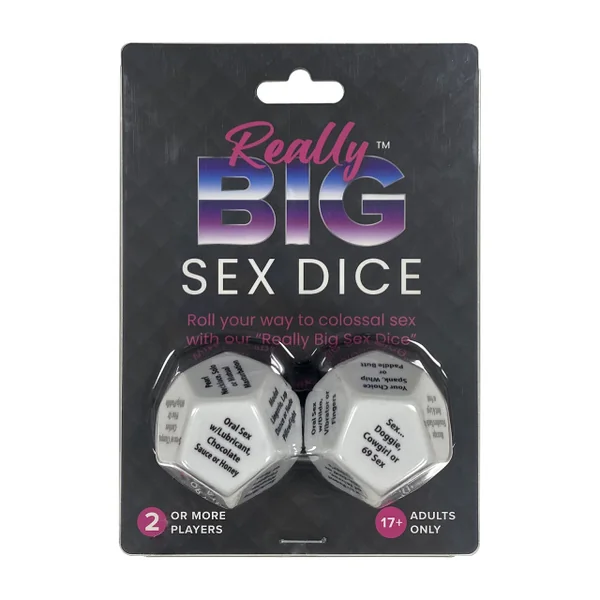 REALLY BIG SEX DICE