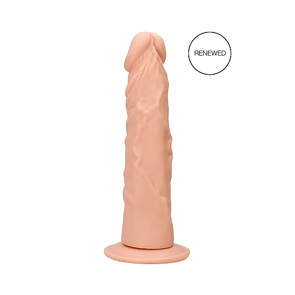 REALROCK 9IN DONG FLESH W/O TESTICLES