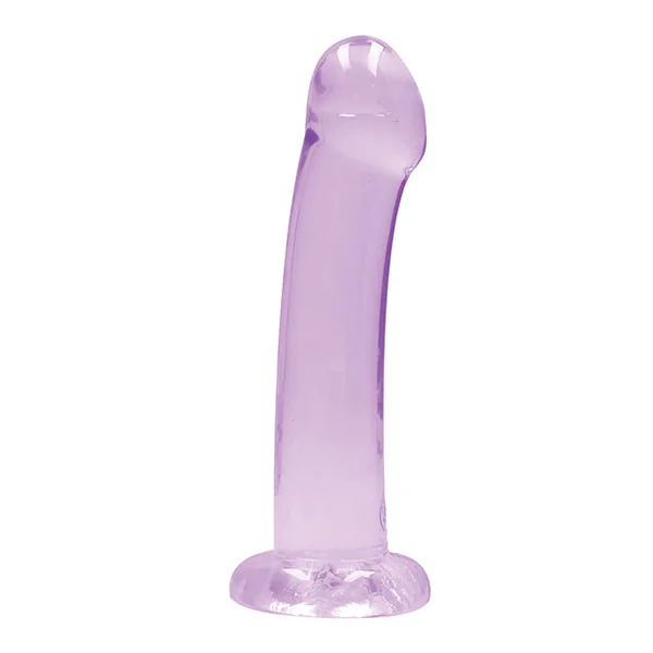 RealRock Crystal Clear 7 Inch Dildo