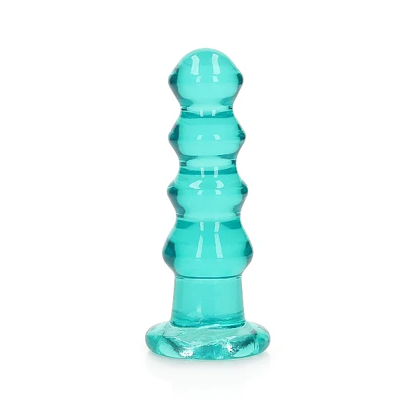 REALROCK CURVY DILDO OR BUTT PLUG TURQUOISE