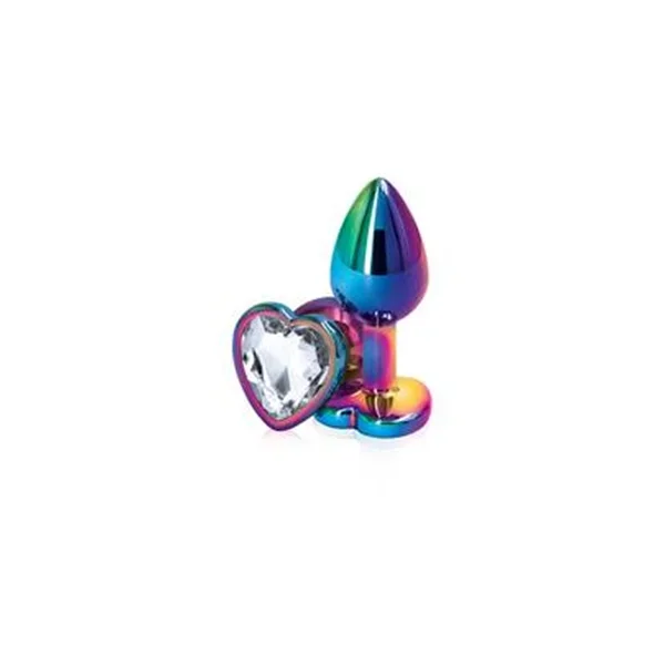 Rear Assets Multicolor Heart Small Clear
