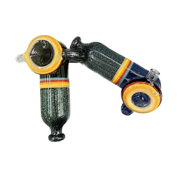 Recycled Hand Pipe Dichro American Tube