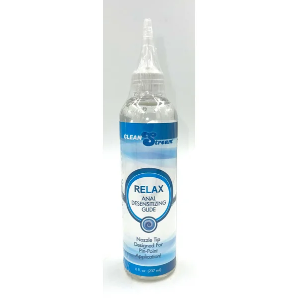 Relax Desensitizing Anal Lube With Dispensing Tip - 8 Oz