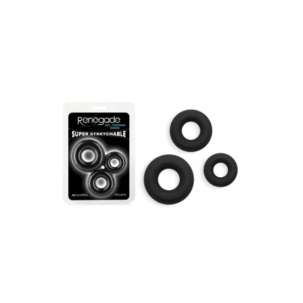 Renegade 3 Piece Fireman Rings