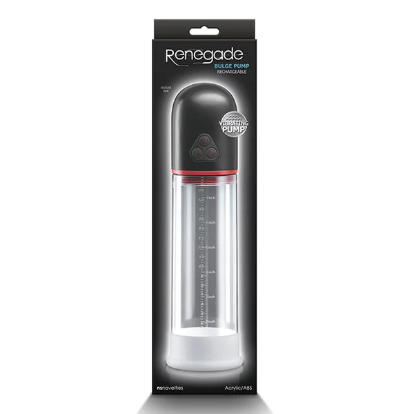 Renegade Bulge Vibrating Pump - Black