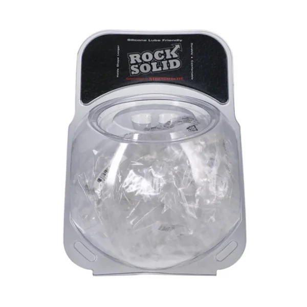 ROCK SOLID 2 PACK C RING 50PC BULK CLEAR