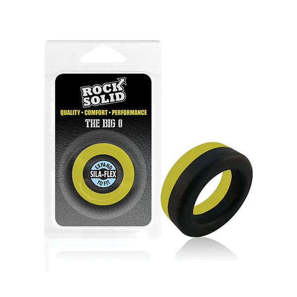 Rock Solid Big O Ring - Black-yellow