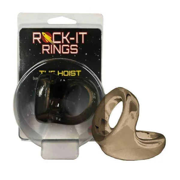 Rock-It Rings The Hoist Cock & Ball Ring - Smoke