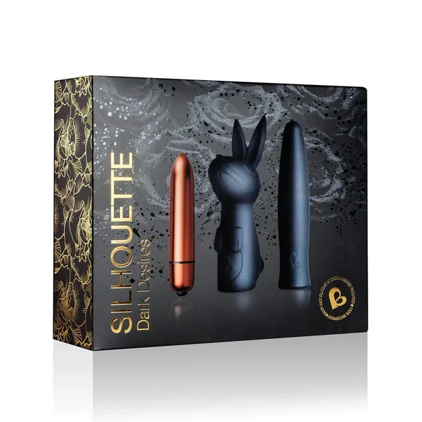 Rocks Off Silhouette Dark Desires Kit – Copper/Black