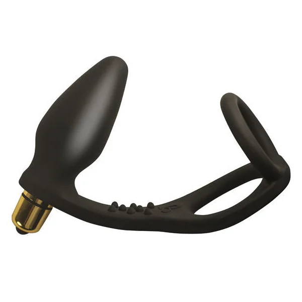 Rocks-off ri-zen prostate stimulator+penis ring vibrator 7v sex toys for gay