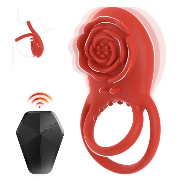 Rose Clitoral Stimulator Couples Sex Toys for Men Women Pleasure