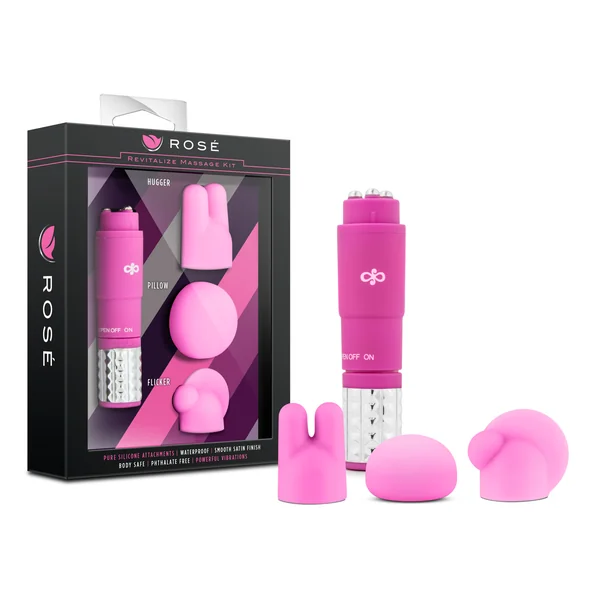 ROSE REVITALIZE MASSAGE KIT PINK