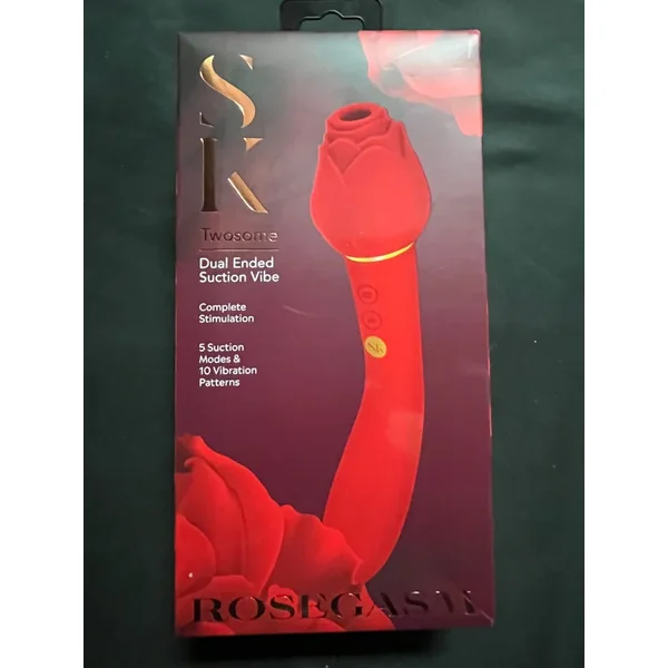 Rosegasm Dual Ended Suction Vibe