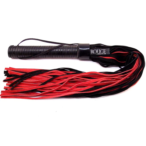 Rouge – Flogger Long Suede – Black/Red