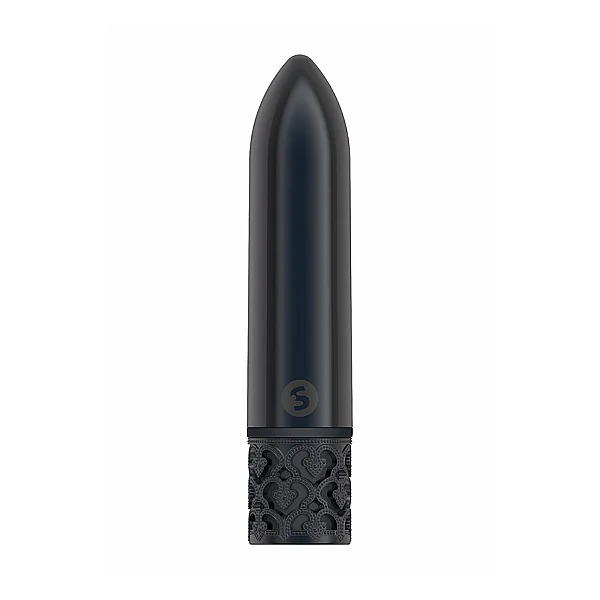 ROYAL GEMS GLAMOR POWERFUL BULLET RECHARGEABLE GUNMETAL