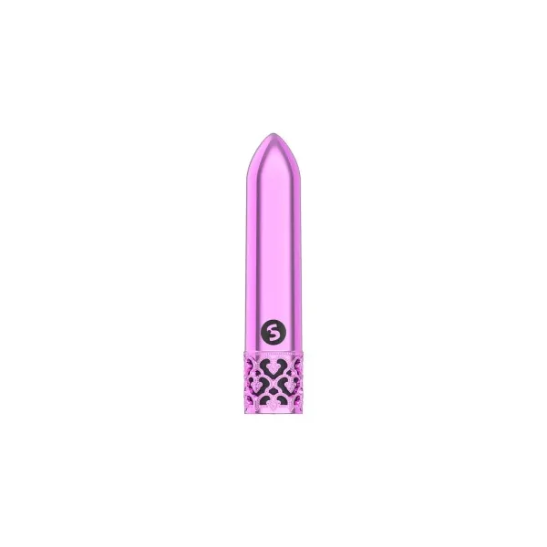 Royal Gems Glitz Rechargeable ABS Bullet Vibrator, Pink