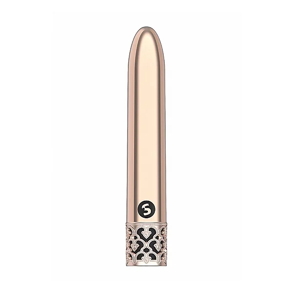 ROYAL GEMS SHINY ROSE ABS BULLET RECHARGEABLE