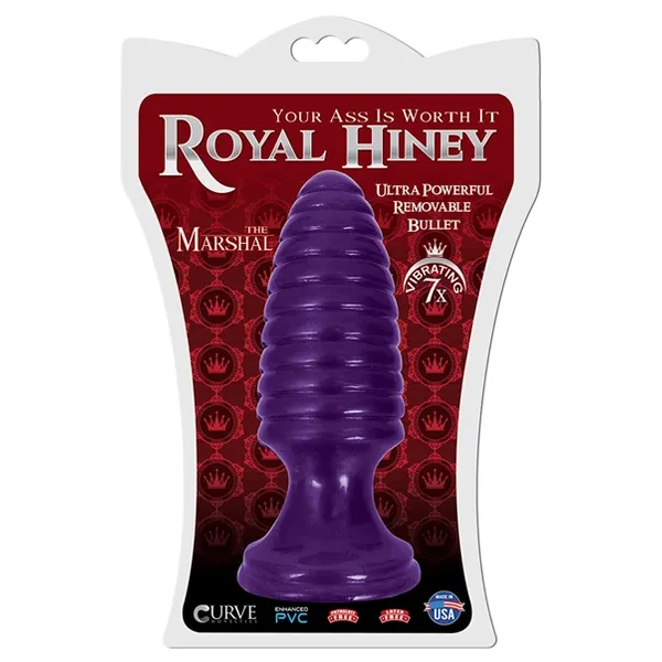 Royal Hiney – The Marshal (Red package insert) – Purple