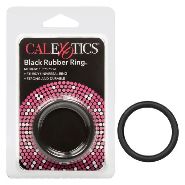 RUBBER RING BLACK MEDIUM