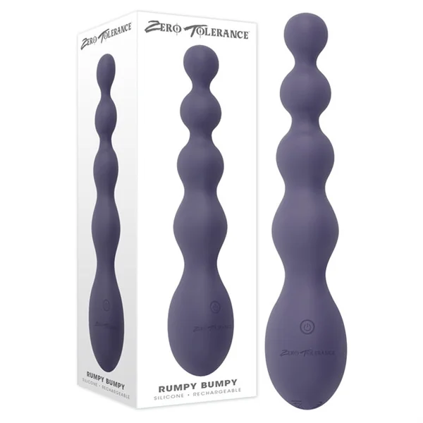 Rumpy Bumpy Vibrating Anal Beads by Zero Tolerance