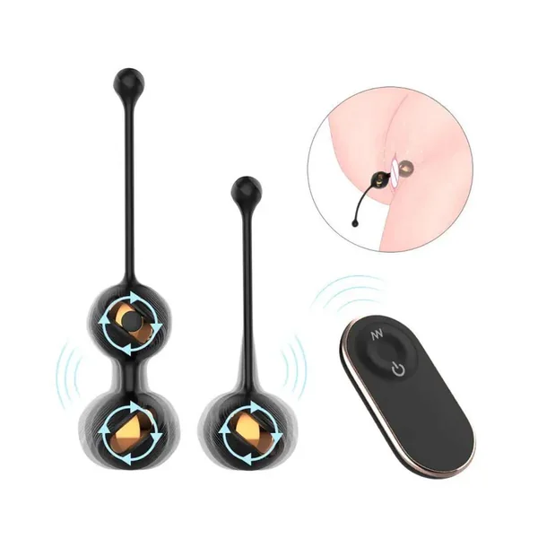 S Hande Kegel Ball Vibrator With Remote