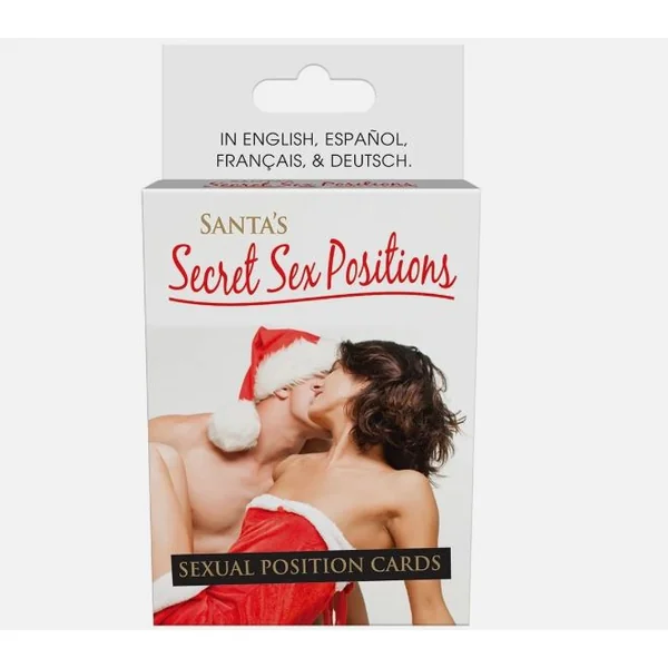 SANTA SECRET SEX POSITION CARDS