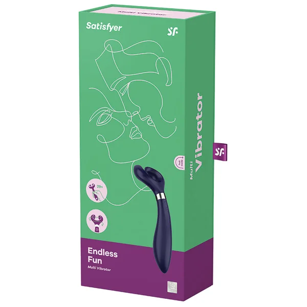 Satisfyer Endless Fun Multi Vibrator - Blue
