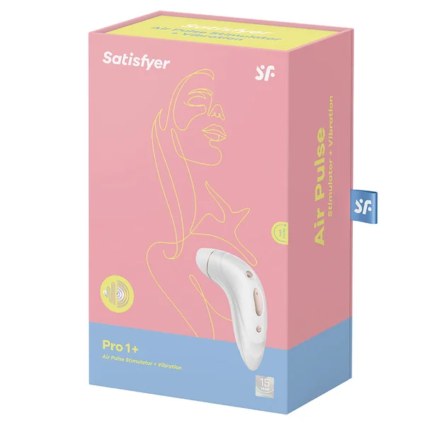 Satisfyer Pro 1+ Air Pulse Stimulator + Vibration