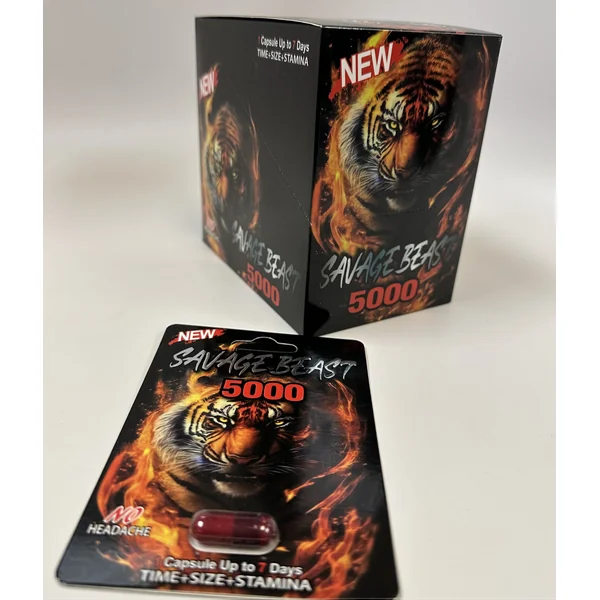 SAVAGE BEAST 5000 24PC DISPLAY (NET)