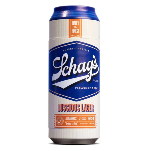Schag's Luscious Lager Self-Lubricating Beer Can Masturbator