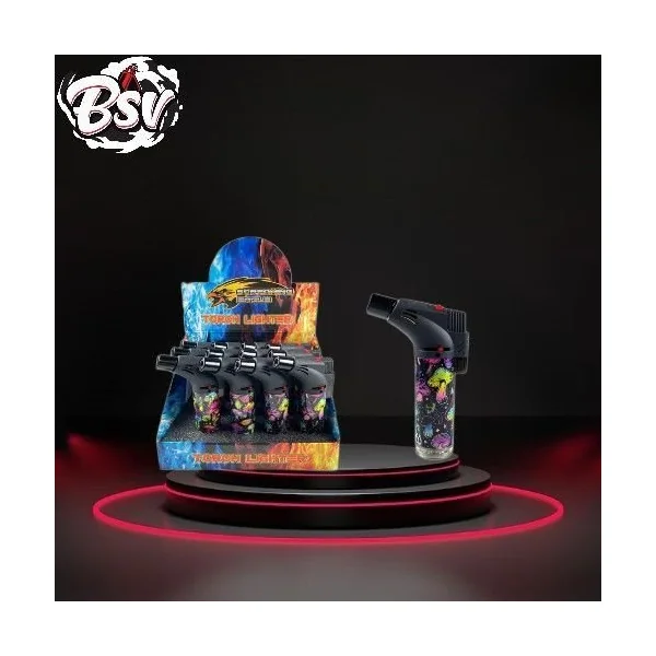 Screaming Eagle Side Jet Torch Mushroom 12pc Display