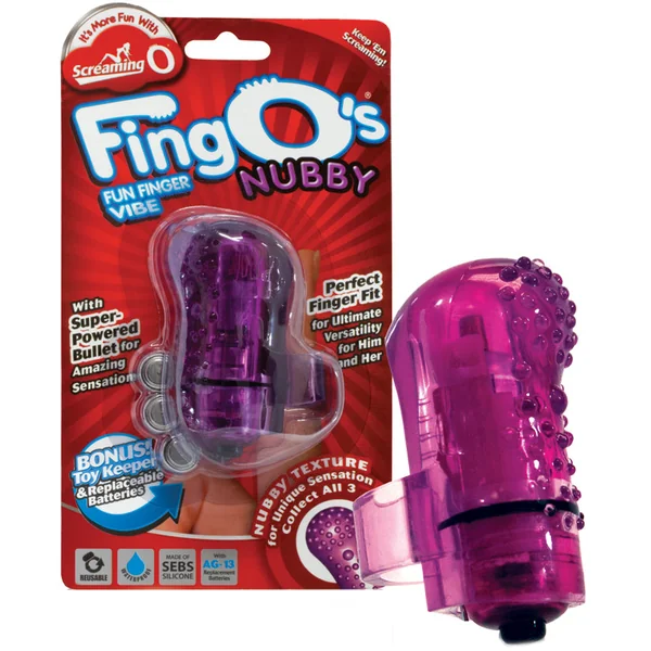 Screaming O Fing O Nubby Vibe - Purple 2.5"