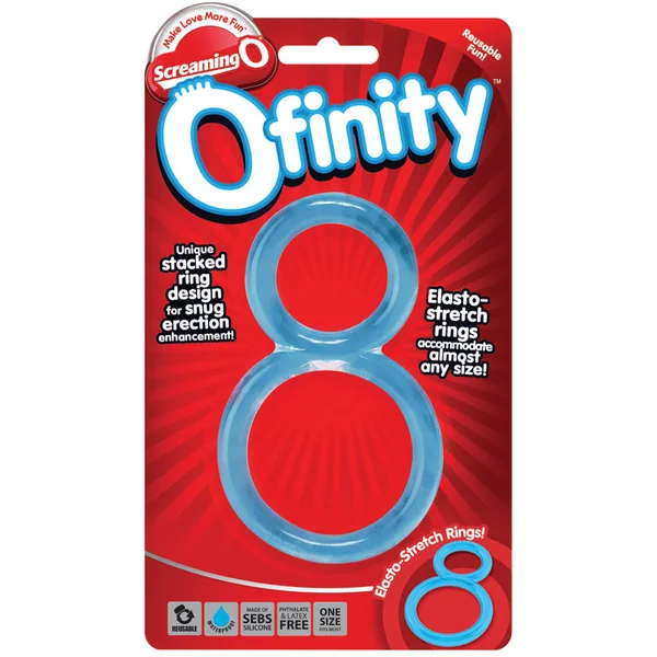 Screaming O Ofinity Double Ring - Blue