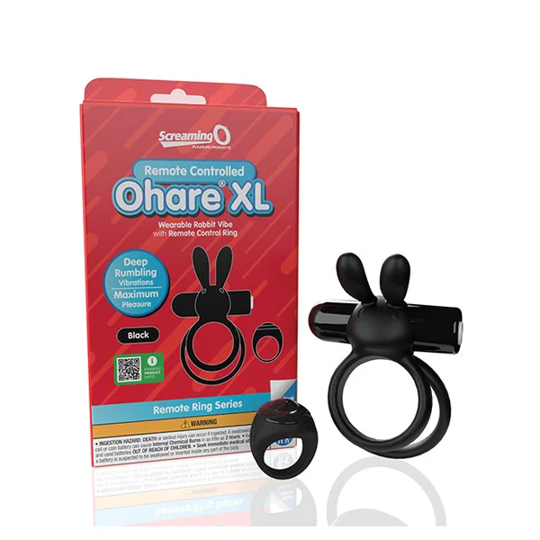 Screaming O Ohare Remote Controlled Vibrating Ring - XL