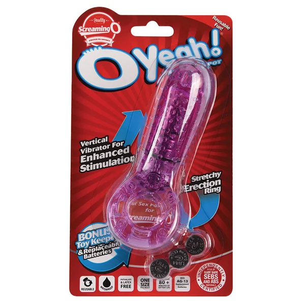Screaming O OYeah Vibrating Ring - Purple