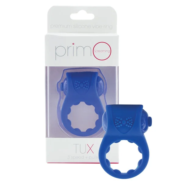 Screaming O Prim O Tux - Blue