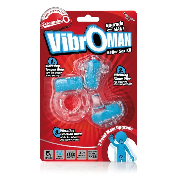 Screaming O VibrOMan Cock Ring Sex Kit