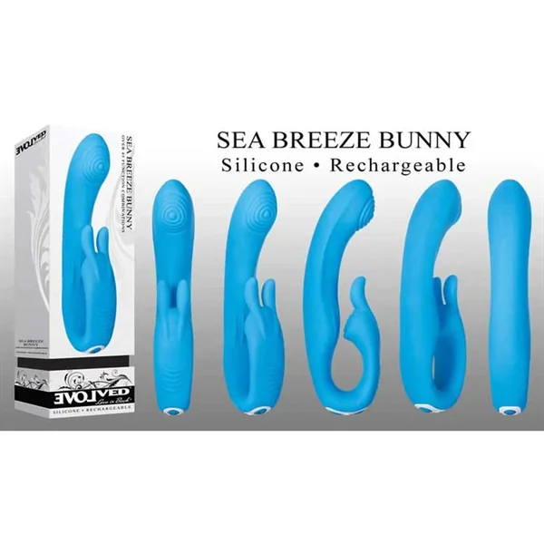Sea Breeze Bunny Vibrator by Evolved